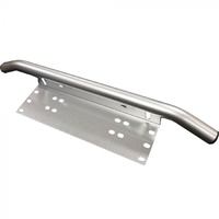 Number Plate Bracket Silver
