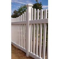 Tiger PVC Picket Fence Post & Cap